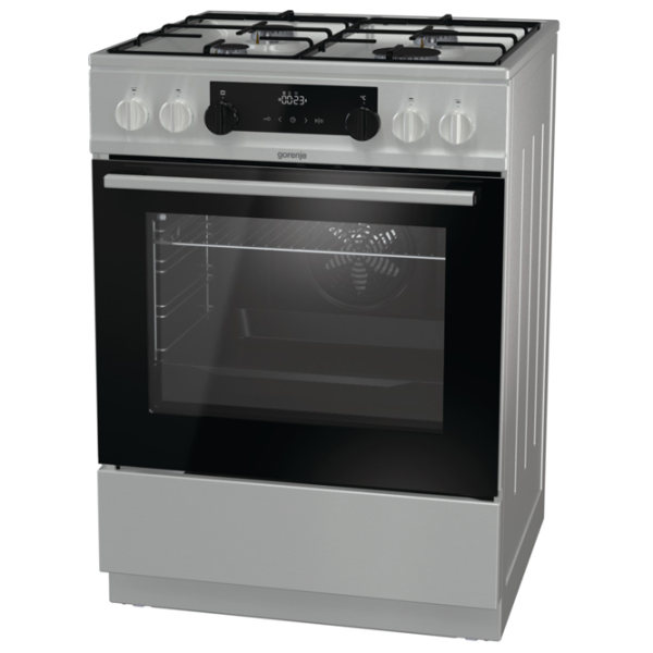 Плита Gorenje K 634 X Газовая/ Нержавеющая сталь/ Черный photo 3 Плита Gorenje K 634 X Газовая/ Нержавеющая сталь/ Черный photo 3