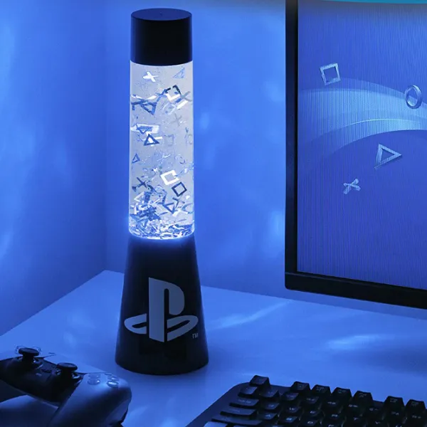 Настольная лампа фан Paladone Glitter Flow Lamp Черный photo 3