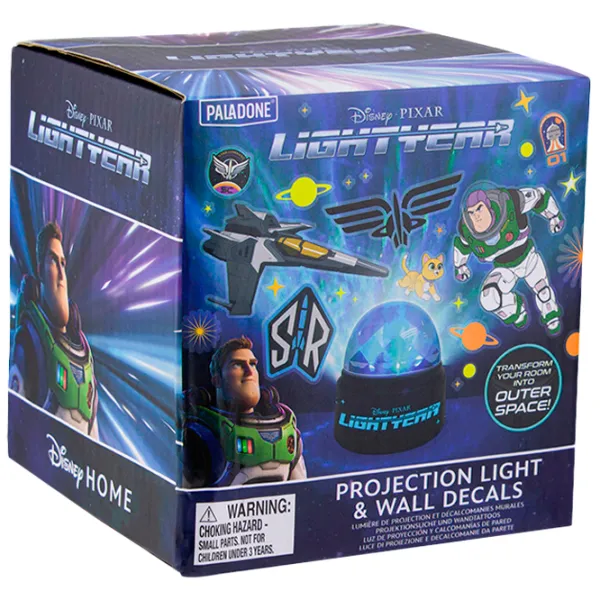 Настольная лампа фан Paladone Buzz Lightyear Projection Light and Decals Set Разноцветный photo 4