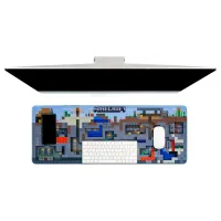 Covoraș pentru mouse Paladone Minecraft World Gray photo 3