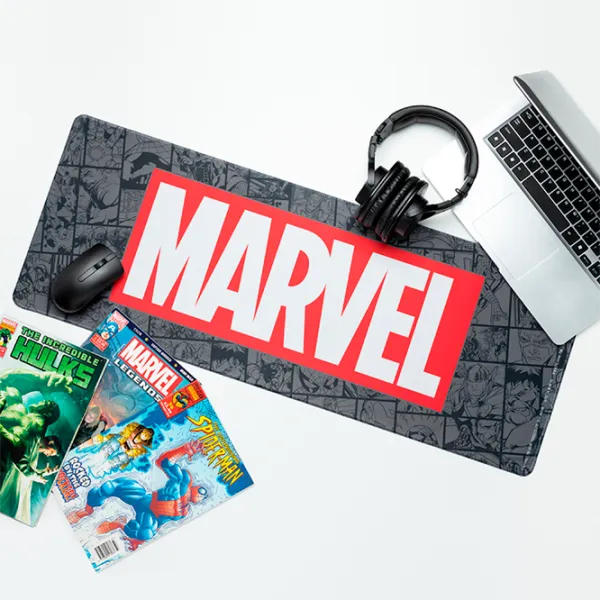 Covoraș pentru mouse Paladone Marvel Logo Black photo 3 Covoraș pentru mouse Paladone Marvel Logo Black photo 3