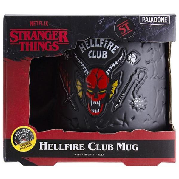 Кружка Stranger Things Hellfire Club Demon Embossed 400 мл photo 3