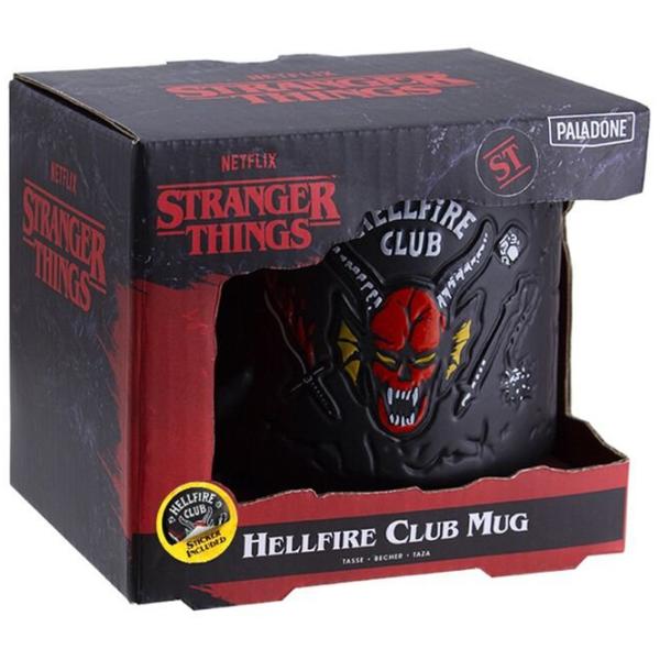 Кружка Stranger Things Hellfire Club Demon Embossed 400 мл photo 4