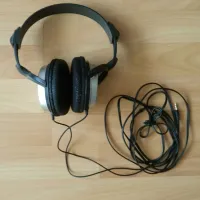 Căști AUDIO-TECHNICA ATH-T22 Silver Black Cu fir/ Personal photo 4