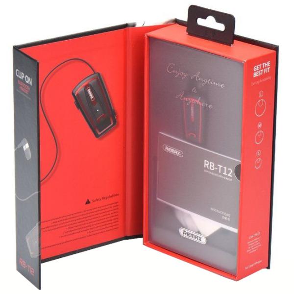 Наушники Remax RB-T12 Clip-On Черный Беспроводные/ Персональный photo 7 Наушники Remax RB-T12 Clip-On Черный Беспроводные/ Персональный photo 7