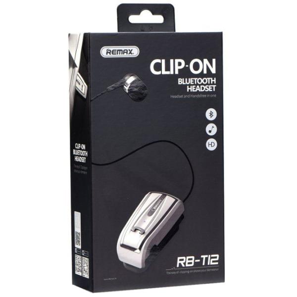 Наушники Remax RB-T12 Clip-On Белый Беспроводные/ Персональный photo 3 Наушники Remax RB-T12 Clip-On Белый Беспроводные/ Персональный photo 3