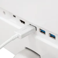 Кабель видео Moshi DisplayPort + USB Type-C 1.5 м/ Белый photo 4
