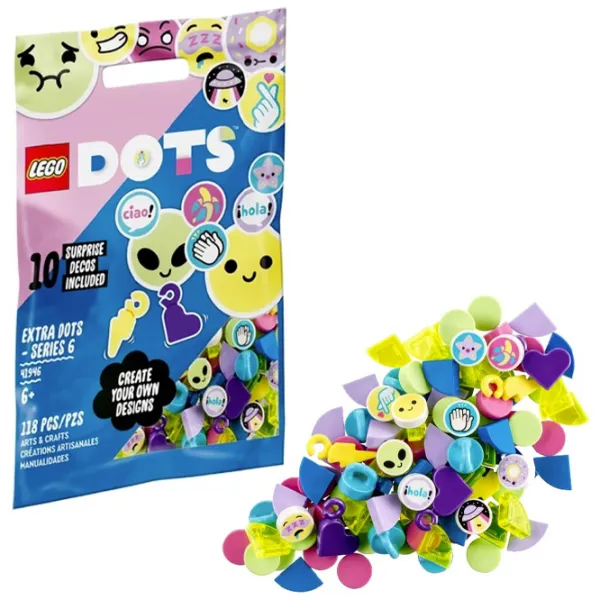 Вспомогательный набор LEGO Extra Dots Series 6 Разноцветный photo 2