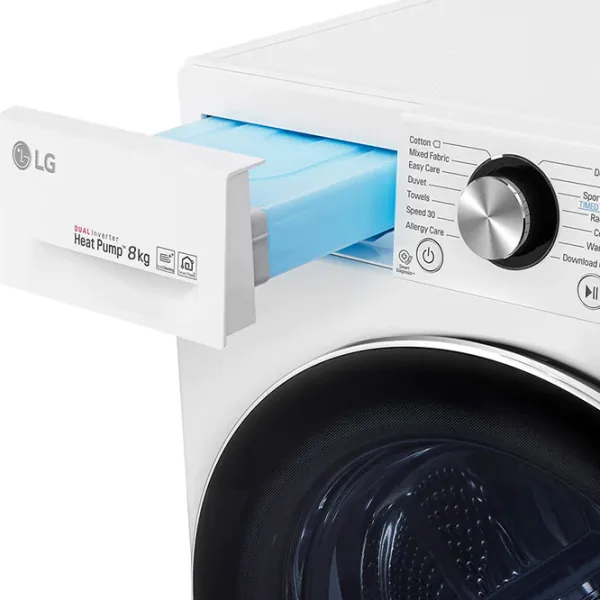Mașină de uscat rufe LG RC80V9AV3Q 8 kg/ White photo 10