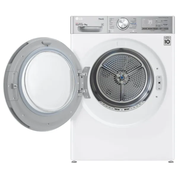 Mașină de uscat rufe LG RH90V9AV2QR 9 kg/ White photo 5