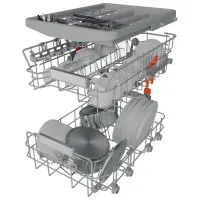 Посудомоечная машина Hotpoint-Ariston HSIO 3O35 WFE Узкая/ Серебристый photo 4