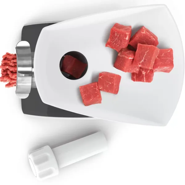 Mașină de tocat carne Bosch MFW3640A 1600 W/ 1.9 kg/ min/ White photo 3