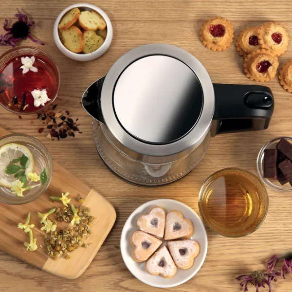 Электрочайник Gorenje K17GED 1.7л / Скрытый / Нержавеющая сталь photo 5