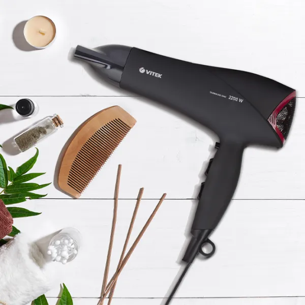 Фен Vitek VT-8208 2200 Вт / Серый photo 6