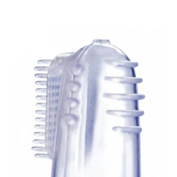 Periuță de dinți pentru copii Nuby ID730 0+/ Transparent photo 3