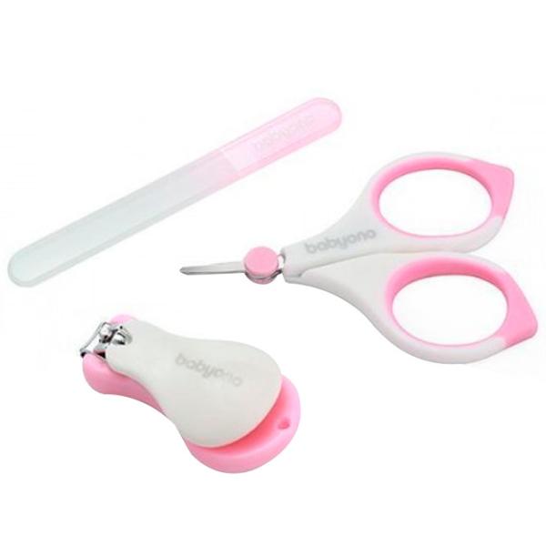 Set pentru îngrijirea bebeluşului BabyOno 0398/ 02 0+/ Pink photo 3