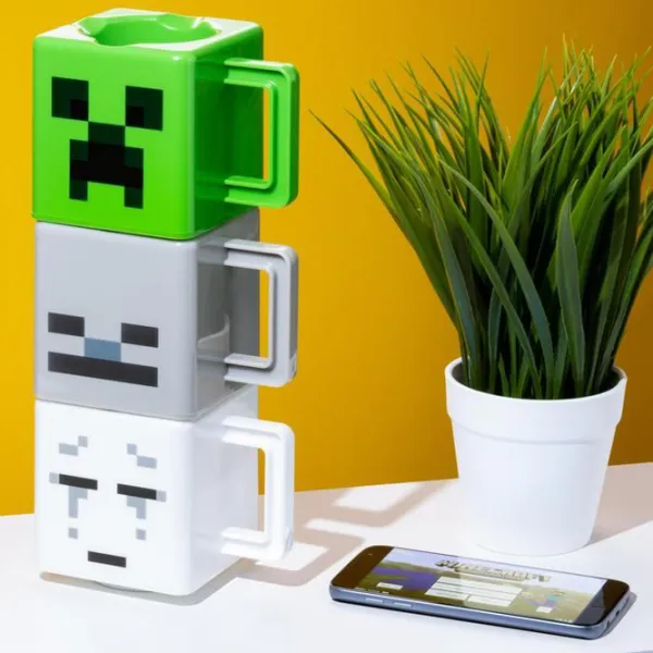 Set de căni Minecraft Minecraft 250 ml photo 3