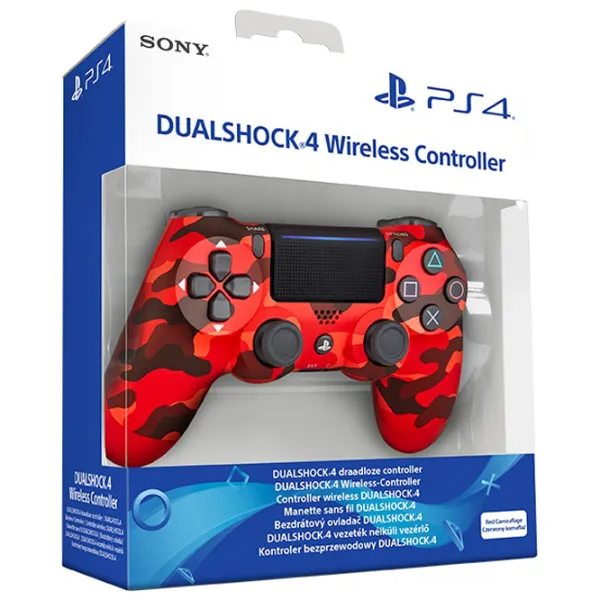 Gamepad Sony Dualshock 4 V2 FC Limited Edition Fără fir / 13 buttons / Red photo 5 Gamepad Sony Dualshock 4 V2 FC Limited Edition Fără fir / 13 buttons / Red photo 5