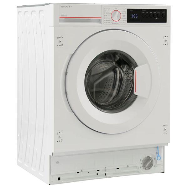 Mașină de spălat SHARP ES-NIB7141WD-EE 7 kg / 1400 rpm / White photo 3