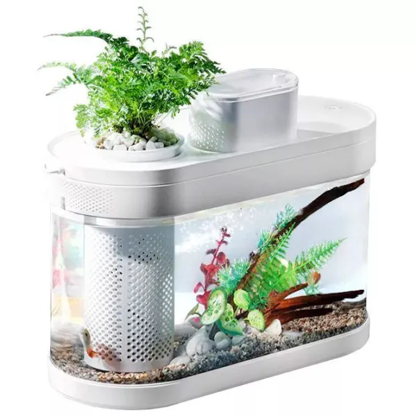 Аквариум Xiaomi Smart Amphibious Ecology Fish Tank Pro Suit C180 8 л/ Белый photo 2