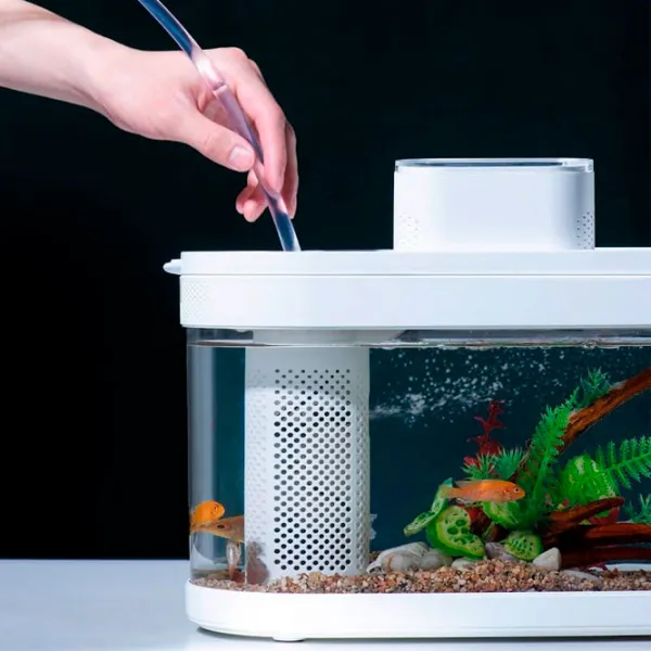 Аквариум Xiaomi Smart Amphibious Ecology Fish Tank Pro Suit C180 8 л/ Белый photo 5