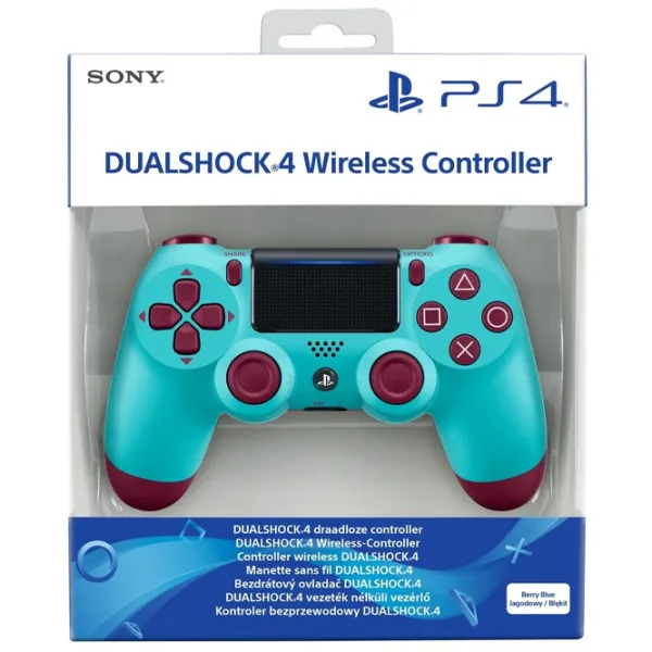 Gamepad Sony Dualshock 4 V2 FC Limited Edition Fără fir / 14 buttons / Blue photo 5 Gamepad Sony Dualshock 4 V2 FC Limited Edition Fără fir / 14 buttons / Blue photo 5