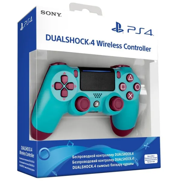 Gamepad Sony Dualshock 4 V2 FC Limited Edition Fără fir / 14 buttons / Blue photo 6 Gamepad Sony Dualshock 4 V2 FC Limited Edition Fără fir / 14 buttons / Blue photo 6