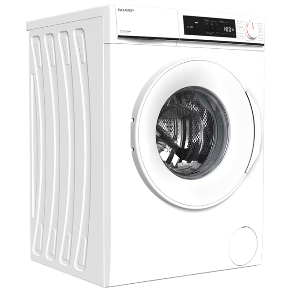 Стиральная машина SHARP ES-NFB814CWDA-EE 8 кг / 1400 об/мин / Белый photo 3 Стиральная машина SHARP ES-NFB814CWDA-EE 8 кг / 1400 об/мин / Белый photo 3