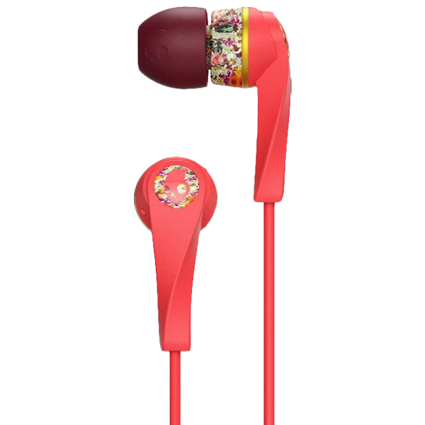Наушники SkullCandy WINK'D Floral Бургундия Проводная/ Персональный photo 3 Наушники SkullCandy WINK'D Floral Бургундия Проводная/ Персональный photo 3