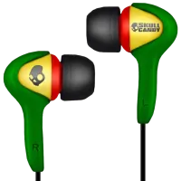 Căști SkullCandy Smokin'Buds Rasta Green Cu fir/ Personal photo 2