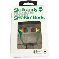 Căști SkullCandy Smokin'Buds Rasta Green Cu fir/ Personal photo 5