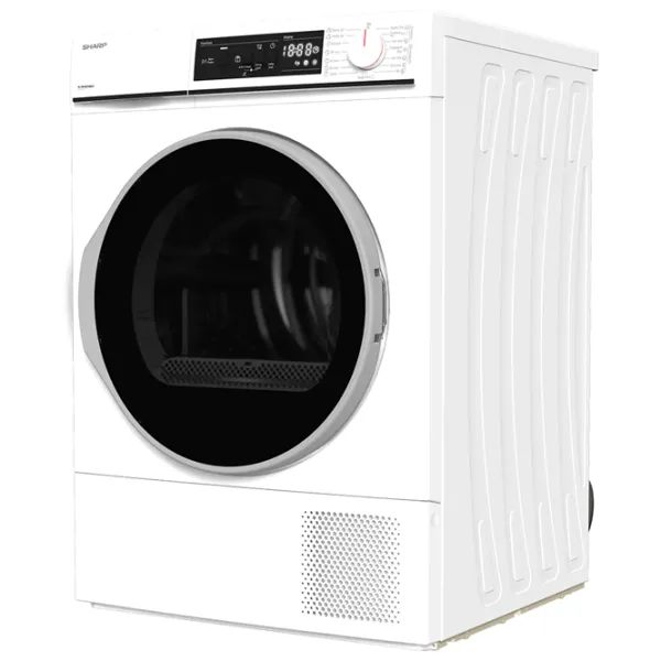 Сушильная машина SHARP KD-NHA8S7GW21-EE 8 кг/ Белый photo 2