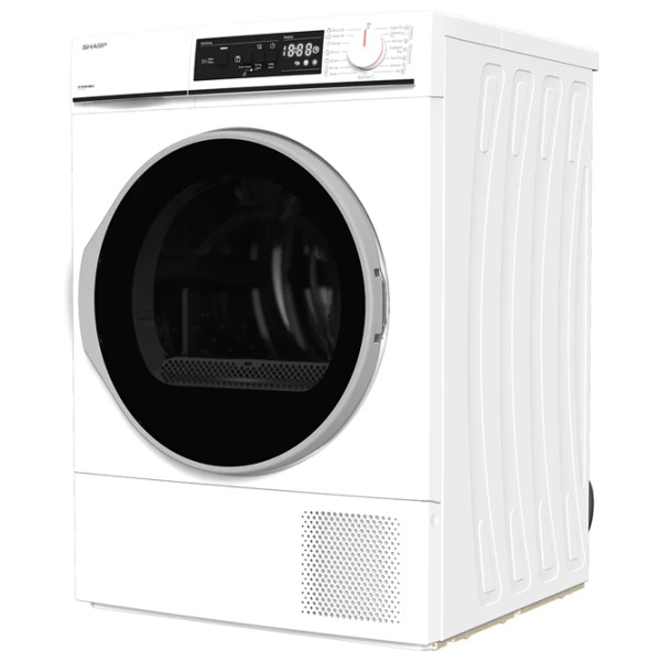 Сушильная машина SHARP KD-NHA8S7GW21-EE 8 кг/ Белый photo 2