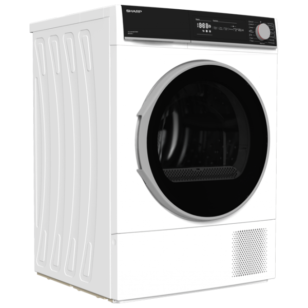 Сушильная машина SHARP KD-NHH8S7GW2-EE 8 кг/ Белый photo 3