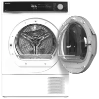 Mașină de uscat rufe SHARP KD-NHH8S7GW2-EE 8 kg/ White photo 4