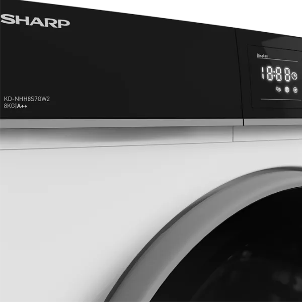 Сушильная машина SHARP KD-NHH8S7GW2-EE 8 кг/ Белый photo 5