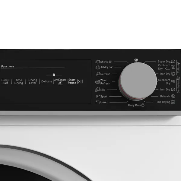 Сушильная машина SHARP KD-NHH8S7GW2-EE 8 кг/ Белый photo 6
