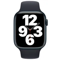Ремень Apple Watch Midnight Sport Силикон/ 45 мм/ Черный photo 3
