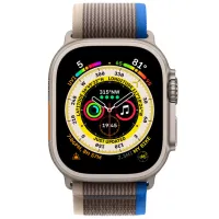 Ремень Apple Watch Trail Loop Nailon/ 49 мм/ Серый Синий photo 3