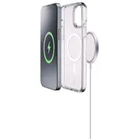 Husă pentru smartphone Apple iPhone 14 Pro Cellularline/ MagSafe Back/ TPU/ Transparent photo 3