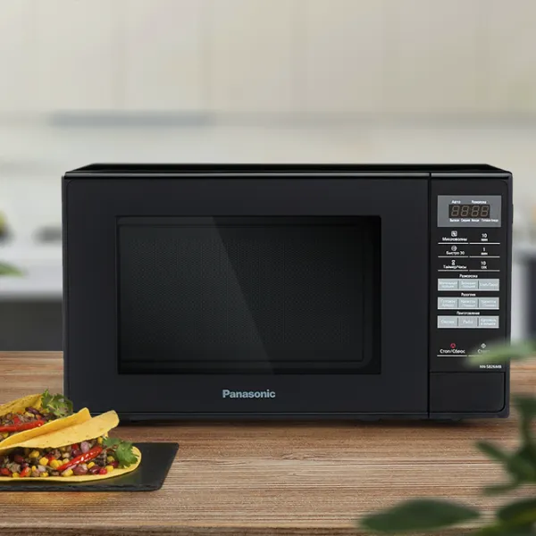 Cuptor cu microunde Panasonic NN-ST25HBZPE Standart/ 800 W/ Black photo 7