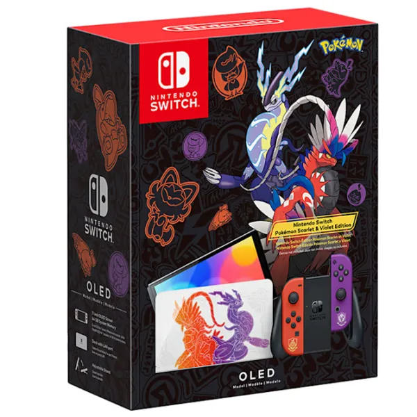 Nintendo Switch Oled Model Pokemon  / Black photo 6
