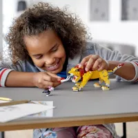 Constructor LEGO Wild Lion Creativ/ Multicolor photo 8