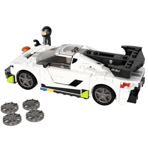 Конструктор LEGO Lamborghini Countach Автомобиль/ Белый photo 3