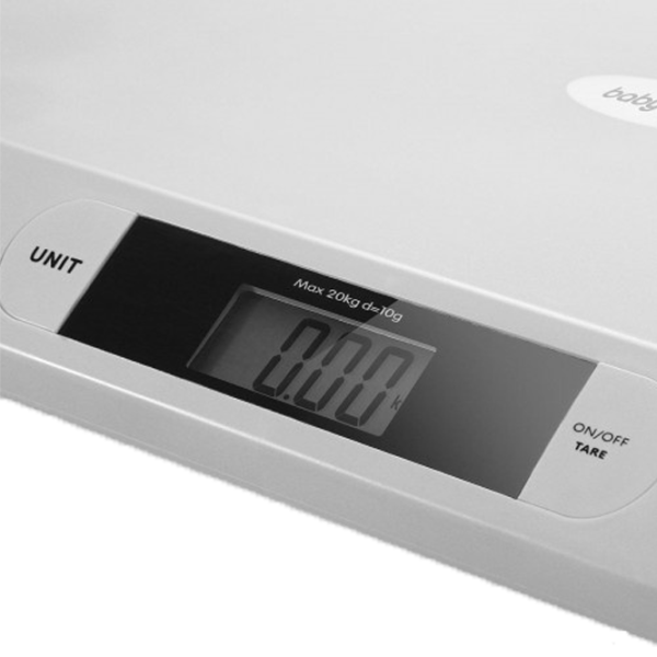 Cântar pentru bebeluși BabyOno 0612/ 02 Electronic/ White photo 3
