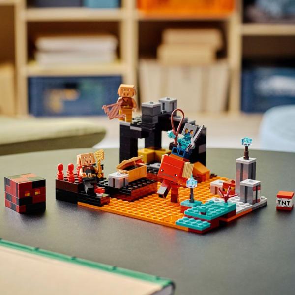 Конструктор LEGO The Nether Bastion Битва/ Разноцветный photo 6