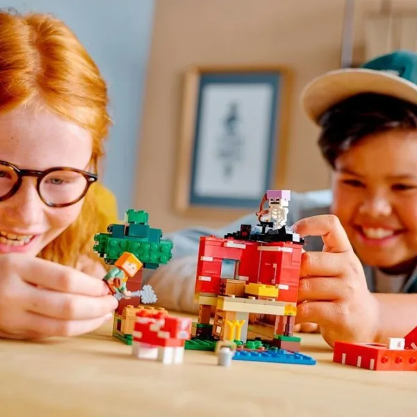 Конструктор LEGO The Mushroom House Дом/ Разноцветный photo 5