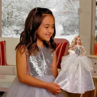 Păpușă Mattel Barbie Holiday GXL18 prințesă / 6+ photo 7