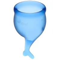 Cupă menstruală Satisfyer Feel Secure Silicon / 0.015l photo 6
