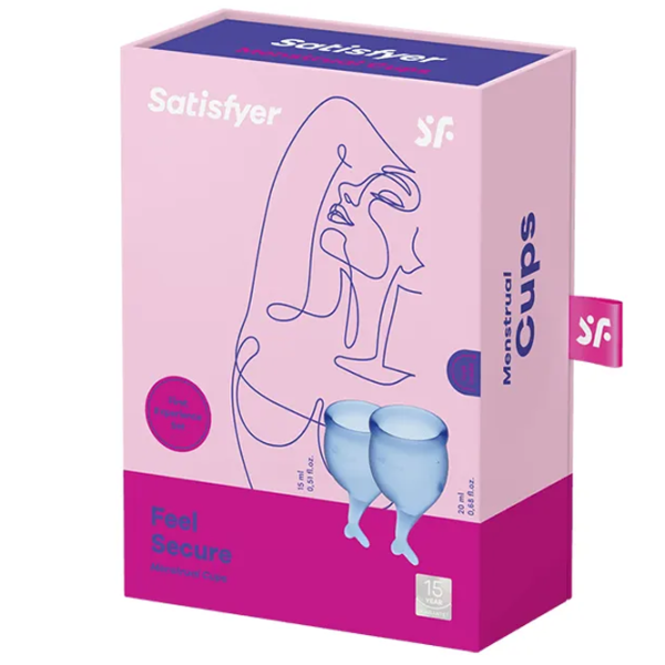 Cupă menstruală Satisfyer Feel Secure  Silicon / 0.015l photo 10 Cupă menstruală Satisfyer Feel Secure  Silicon / 0.015l photo 10
